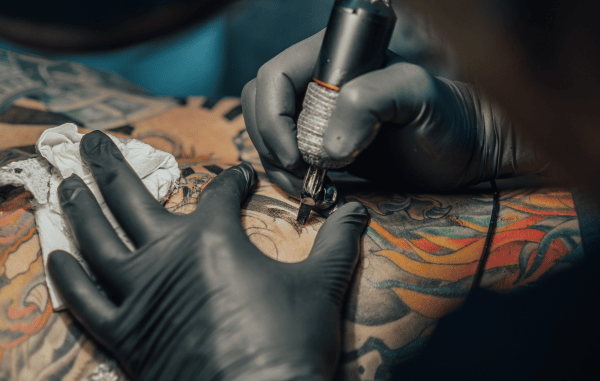 första tatuering